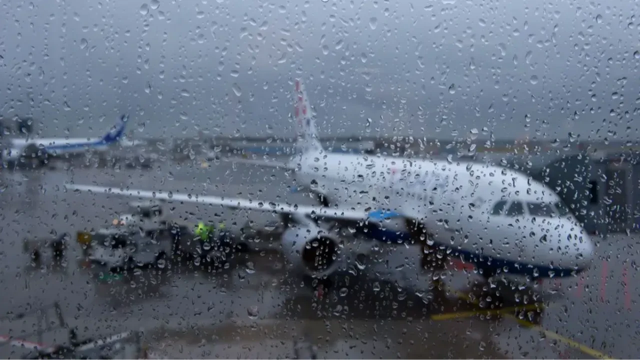 Sağanak ve fırtına İstanbul'da hava trafiğini felç etti: 46 uçak iniş yapamadı