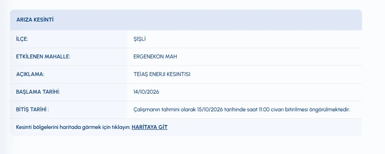 Şişli'de sular ne zaman gelecek? 15 Ekim İSKİ su kesintisi! Harbiye, Mecidiyeköy, Halide Edip Adıvar, Teşvikiye, Fulya Mahallelerinde sular ne zaman gelecek?