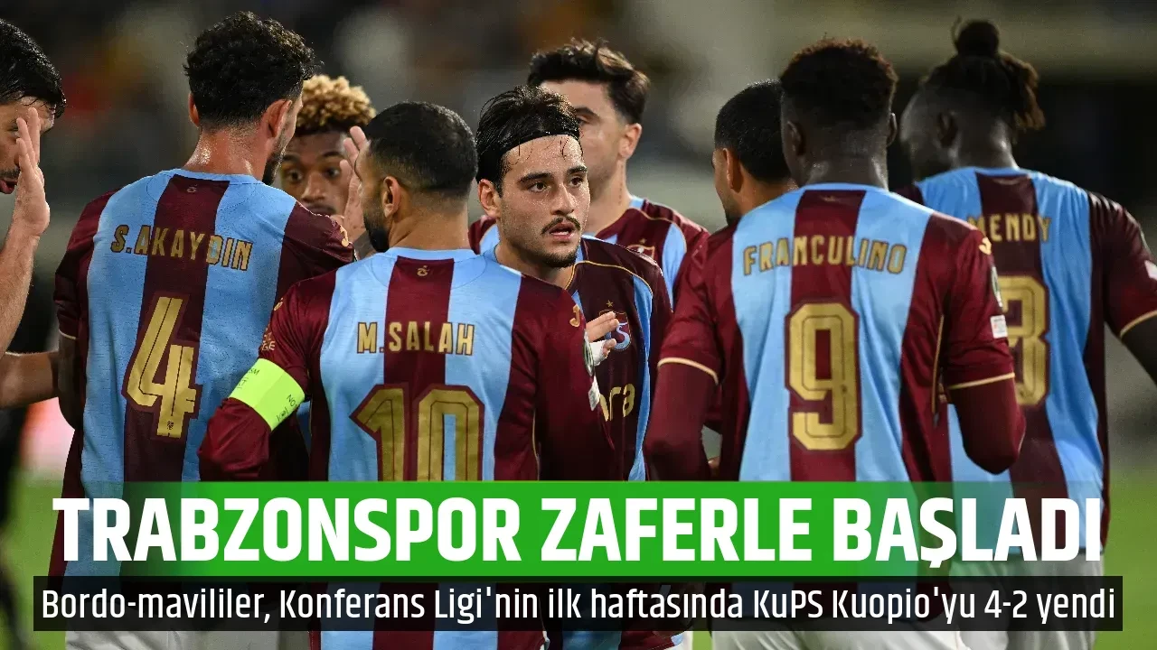 TRABZONSPOR ZAFERLE BAŞLADI