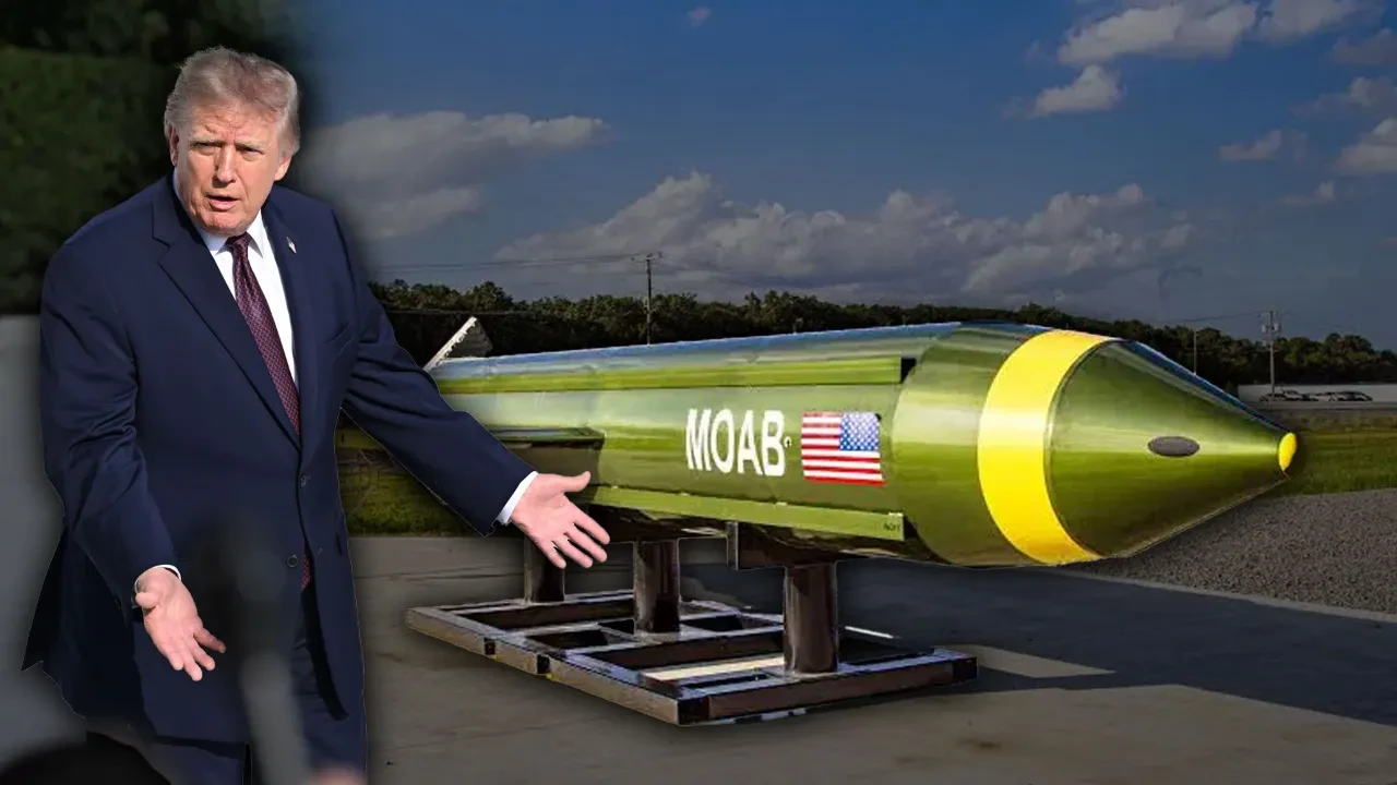 Trump 'tüm bombaların anası' GBU-43/B'yi İran'a karşı kullanmayı planlıyor! Hedefleri belli