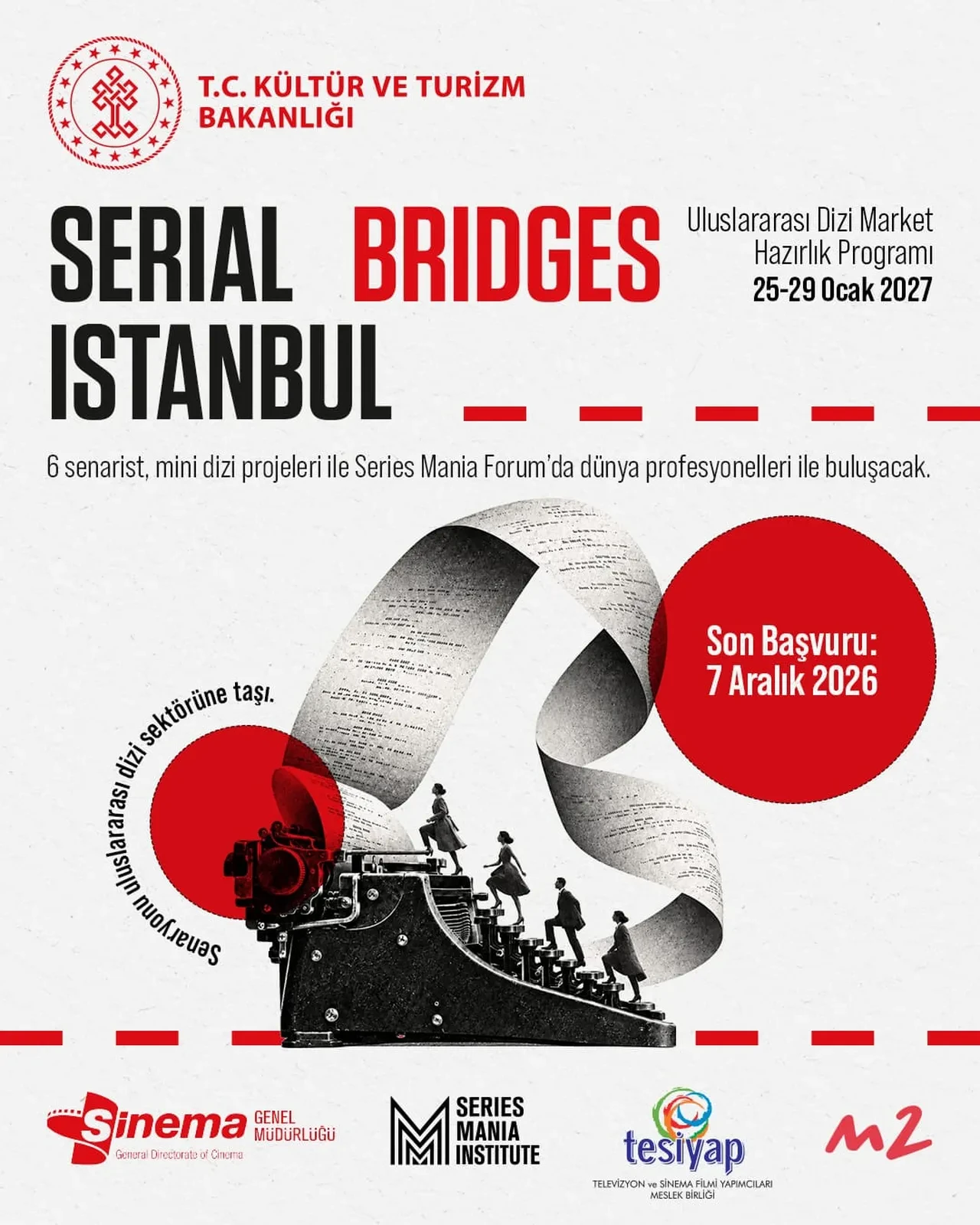 Türk senaristlerin hikâyeleri Fransa’da dünya sahnesine çıkacak: İstanbul’dan Fransa’ya uzanan dizi programında son başvuru 7 Aralık