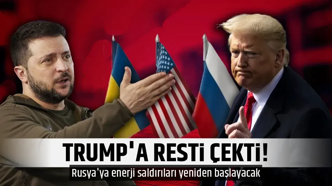 TRUMP'A RESTİ ÇEKTİ!