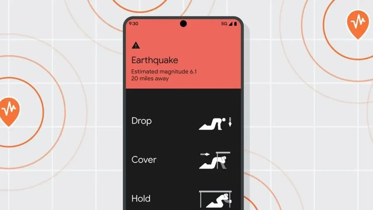 Google deprem uyarılarını yeniledi! Artık çok daha fazla bilgi verecek