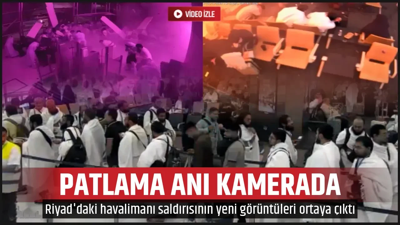 PATLAMA ANI KAMERADA