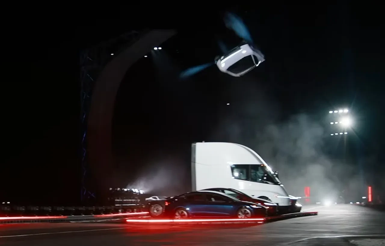Tesla uçan araba gerçek mi? Yapay zeka sanılmıştı