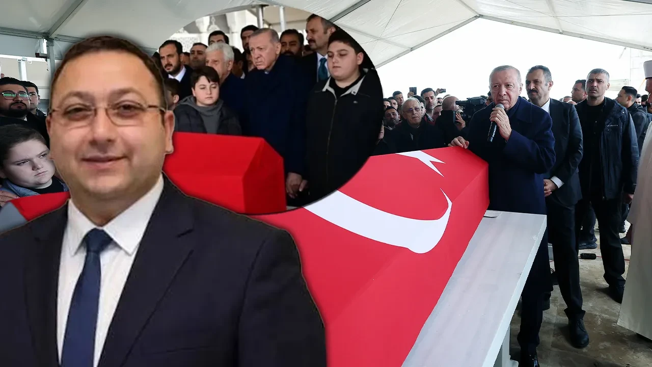 Üsküdar Belediye Başkan Vekili Dündar Ziya Gültekin'e veda! Cumhurbaşkanı Erdoğan, çocukların ellerini bırakmadı