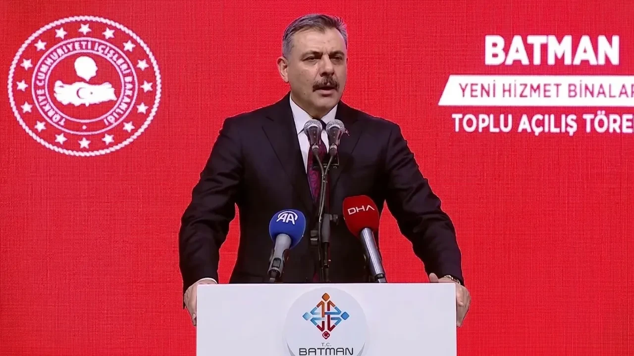 Batman'da dev yatırımların açılışını İçişleri Bakanı Mustafa Çiftçi yaptı: Terörsüz Türkiye'de daha fazla yatırım ve istihdam olacak 