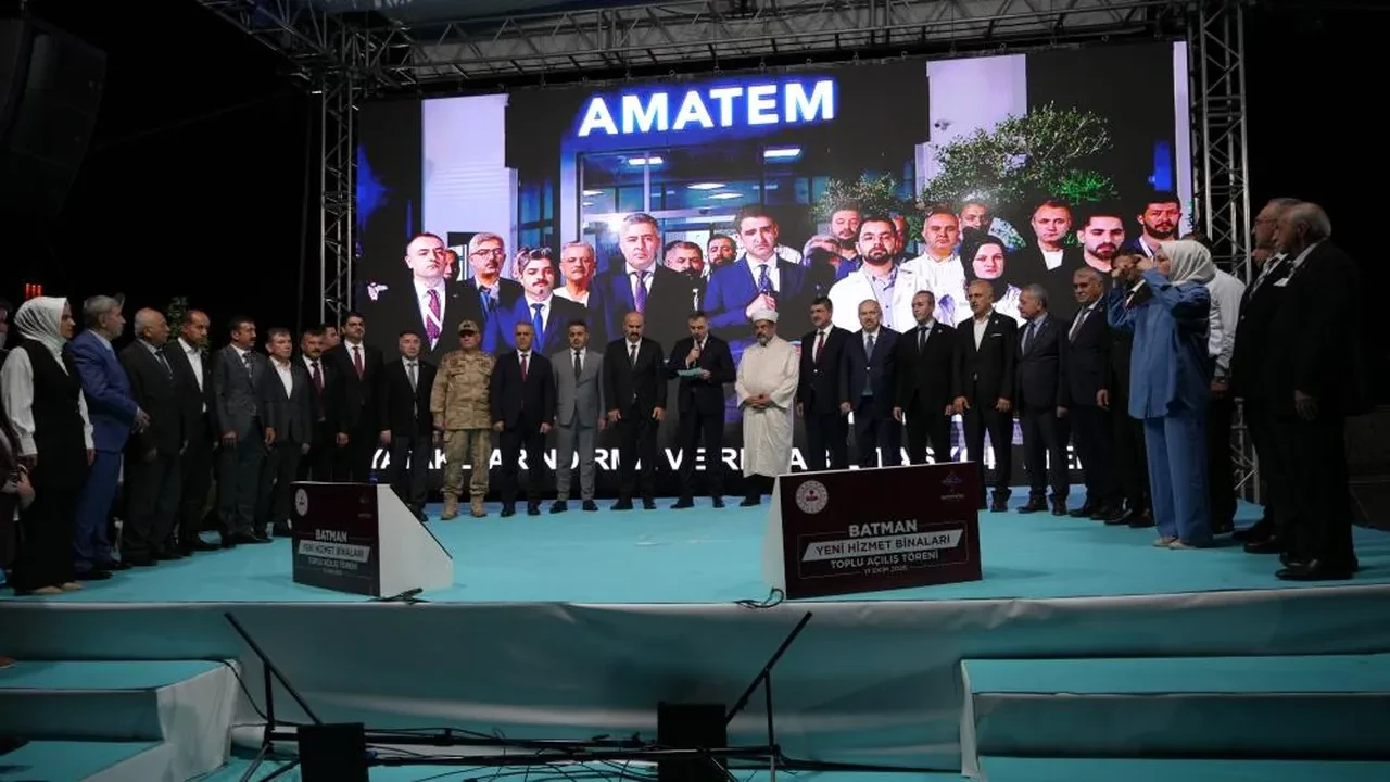 Batman'da dev yatırımların açılışını İçişleri Bakanı Mustafa Çiftçi yaptı: Terörsüz Türkiye'de daha fazla yatırım ve istihdam olacak