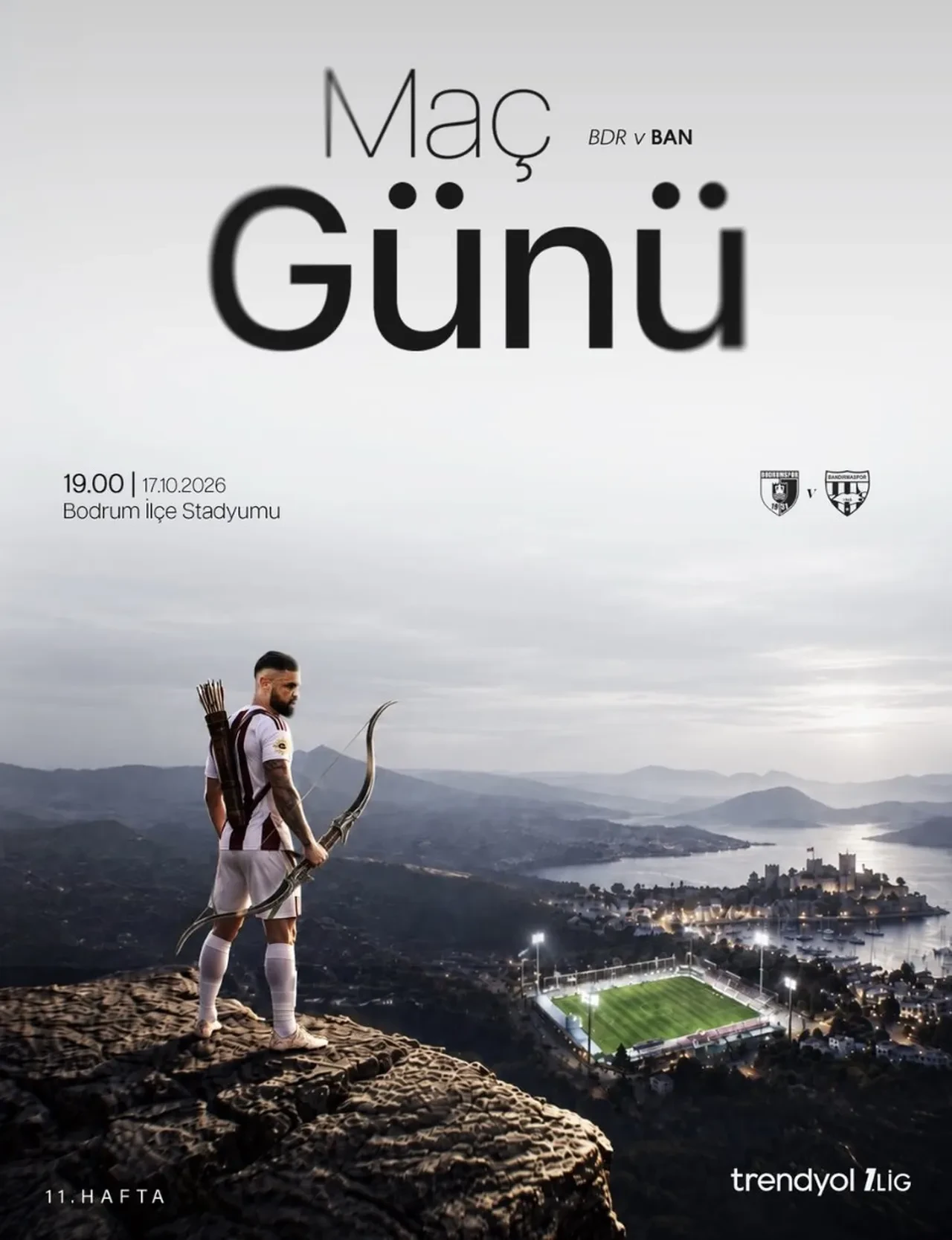 Bodrumspor Bandırmaspor maçı hangi kanalda, nereden izlenir? Bodrumspor Bandırmaspor saat kaçta?