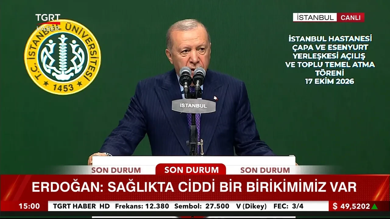 Cumhurbaşkanı Erdoğan'dan müjde: 38 bin hekim dışı sağlık çalışanı alınacak