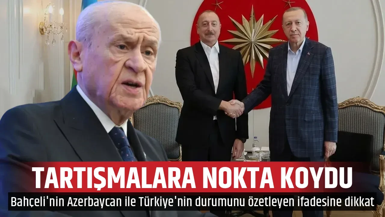 TARTIŞMALARA NOKTA KOYDU