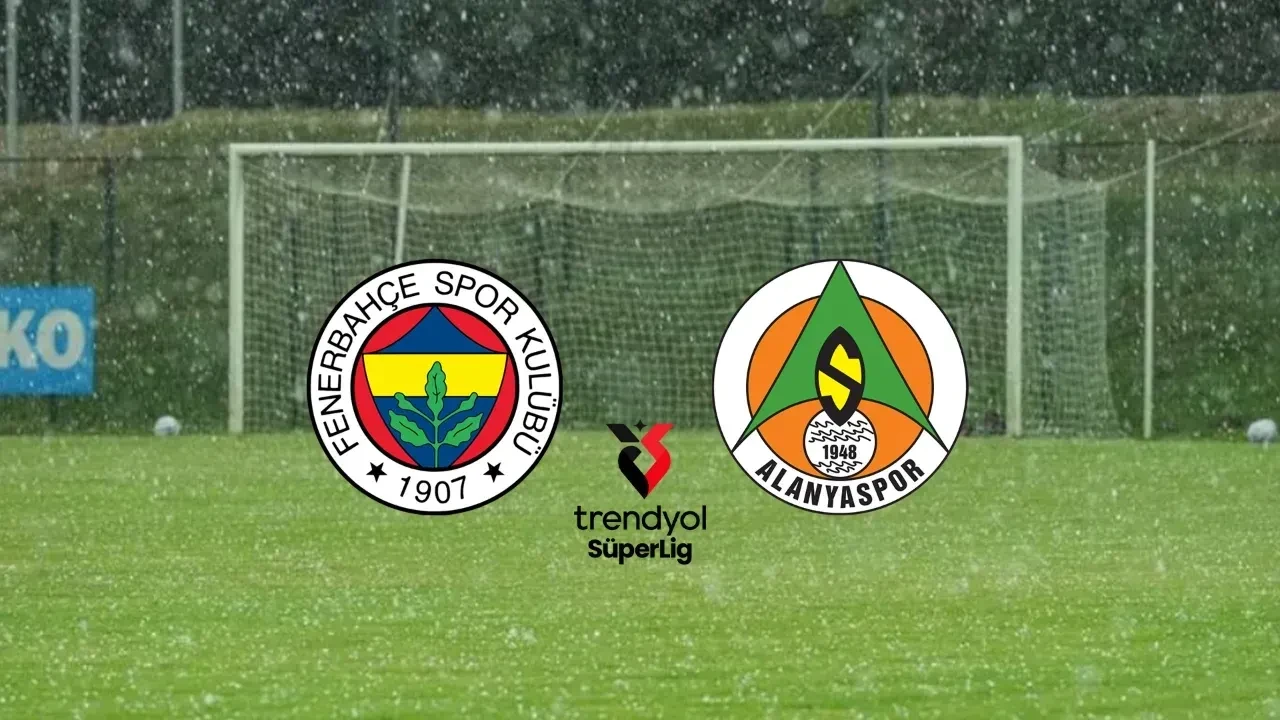 Fenerbahçe Alanyaspor nereden izlenir? Fenerbahçe Alanyaspor ertelendi mi, bugün oynanacak mı?