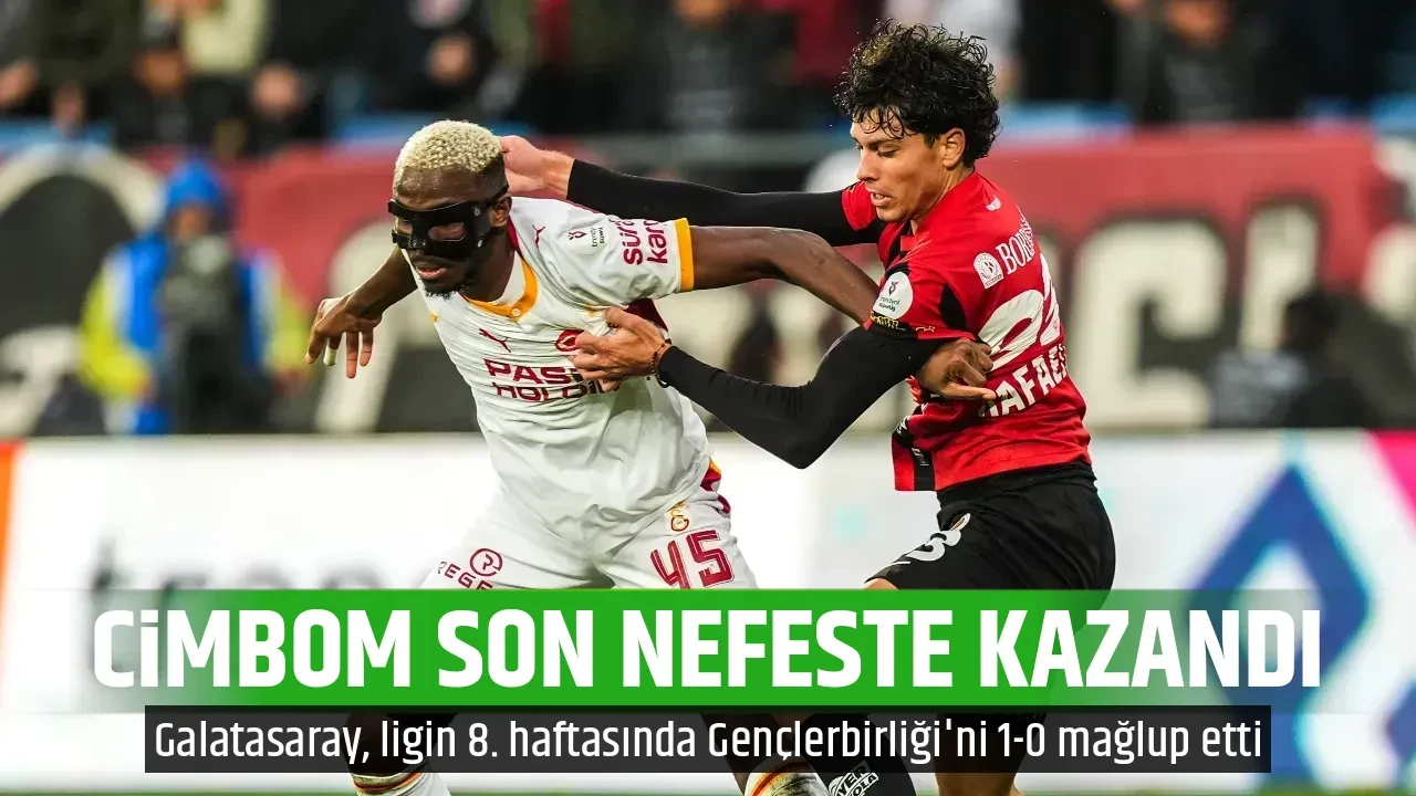 CİMBOM SON NEFESTE KAZANDI