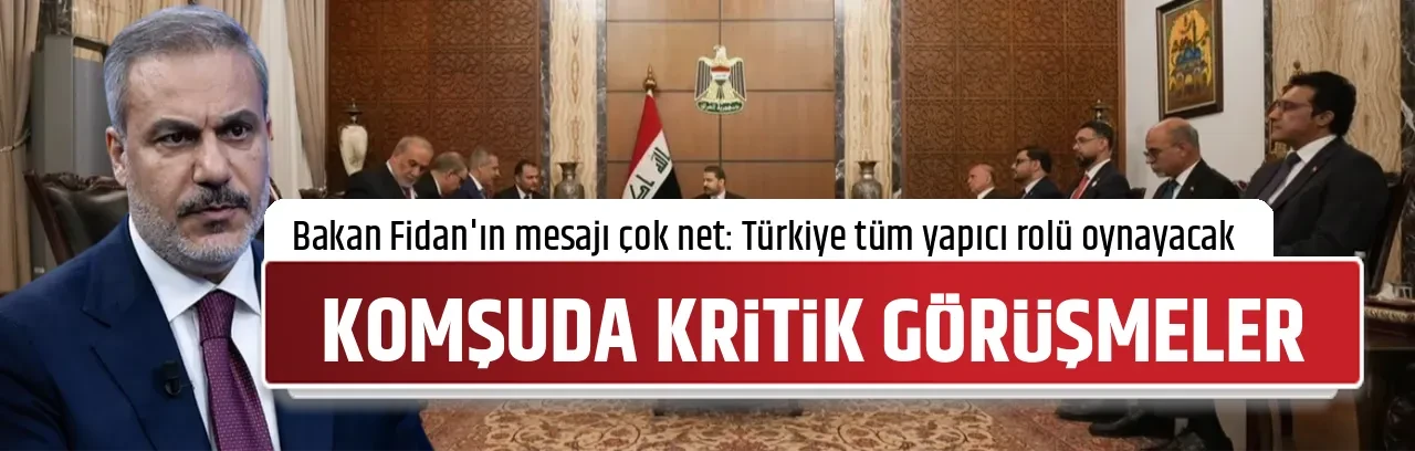 KOMŞUDA KRİTİK GÖRÜŞMELER