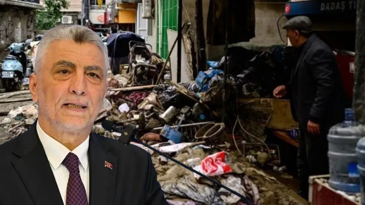 İstanbul'da selden etkilenen esnaf için karar: Ticaret Bakanı Ömer Bolat duyurdu