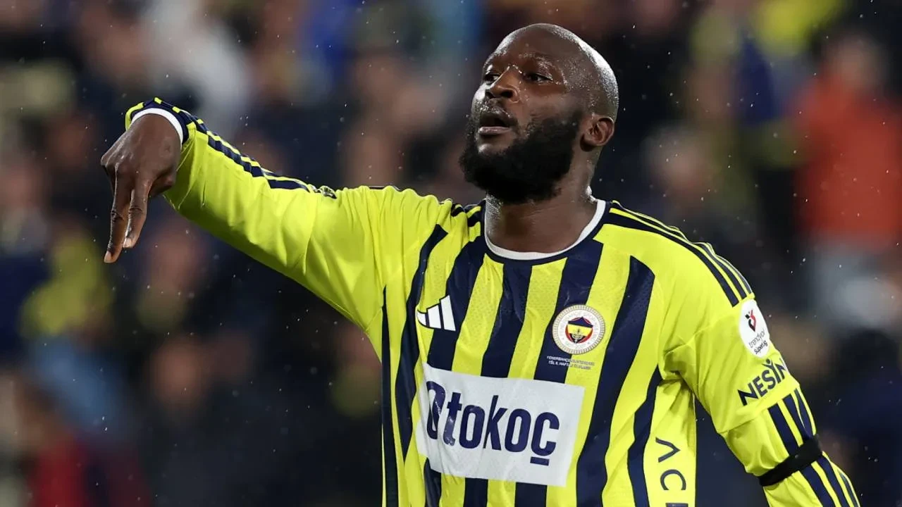 Lukaku, Fenerbahçe'de ilk gol sevincini yaşadı
