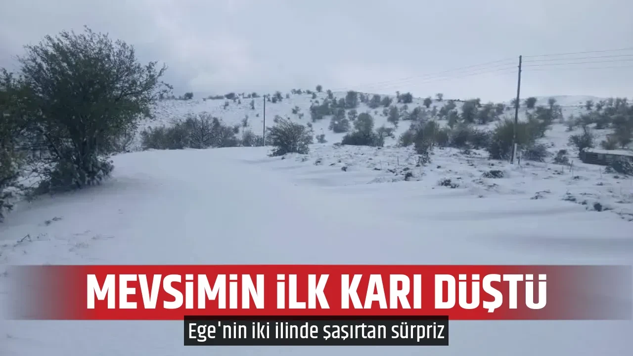 MEVSİMİN İLK KARI DÜŞTÜ