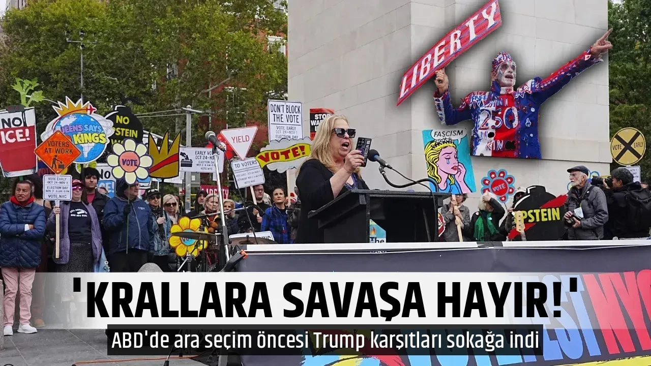 'KRALLARA SAVAŞA HAYIR!'