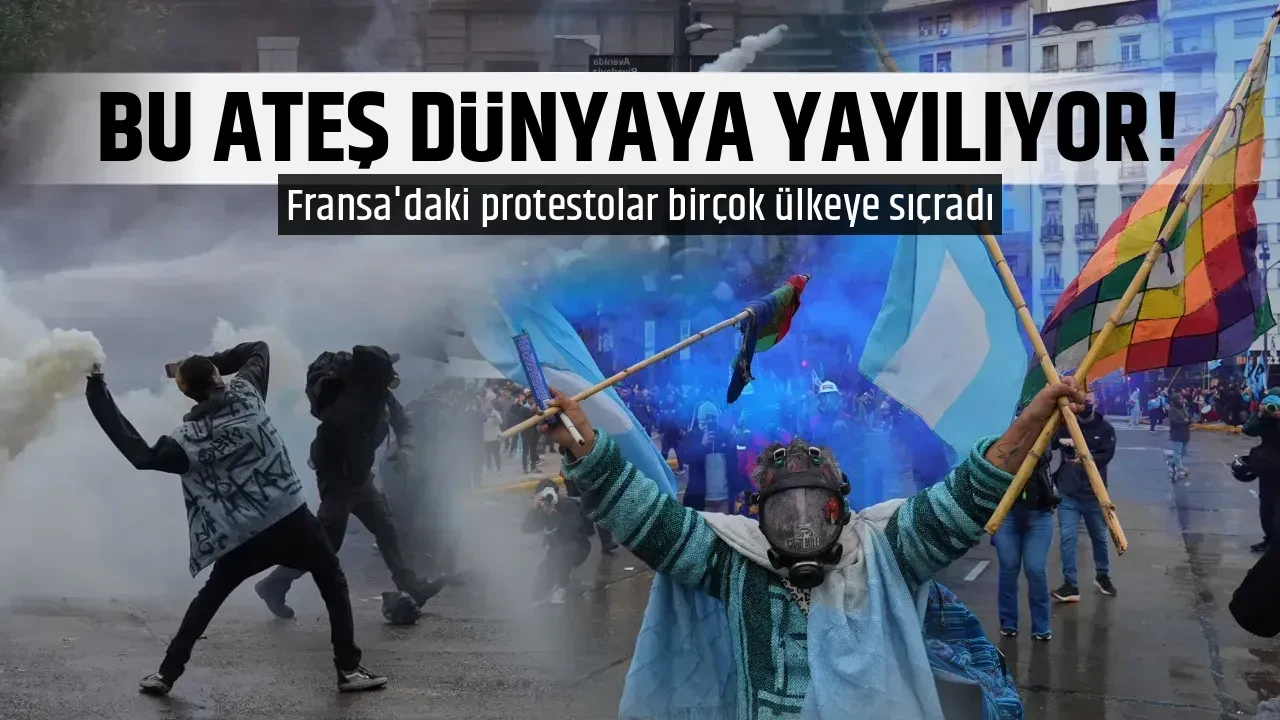 BU ATEŞ DÜNYAYA YAYILIYOR!