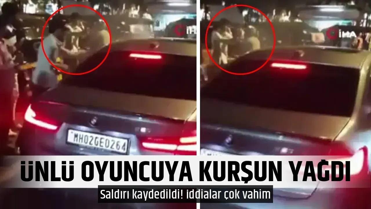 ÜNLÜ OYUNCUYA KURŞUN YAĞDI