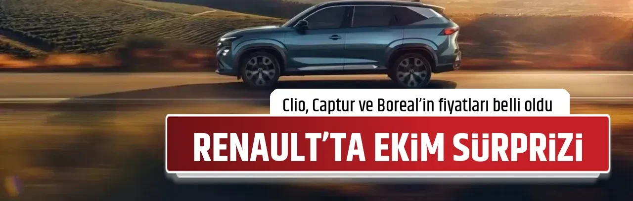 RENAULT’TA EKİM SÜRPRİZİ