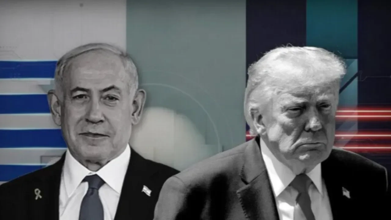 Trump İsrail'de tarafını Netanyahu'dan yana seçti: