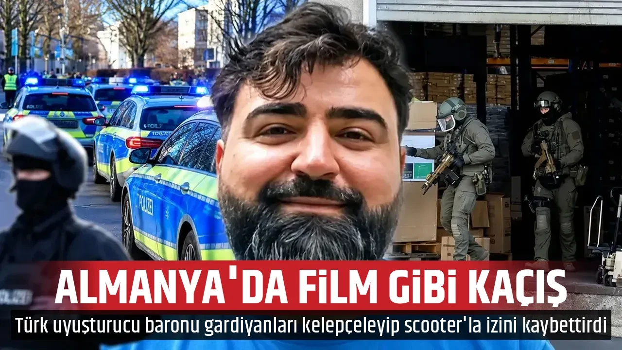 ALMANYA'DA FİLM GİBİ KAÇIŞ