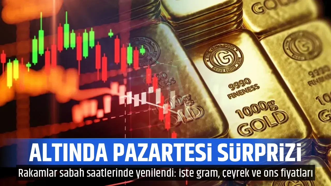 ALTINDA PAZARTESİ SÜRPRİZİ