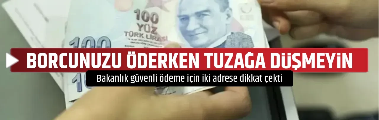 BORCUNUZU ÖDERKEN TUZAĞA DÜŞMEYİN