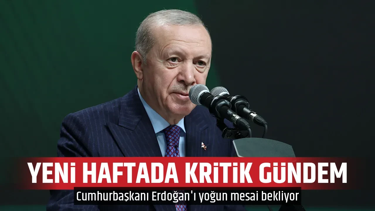 YENİ HAFTADA KRİTİK GÜNDEM