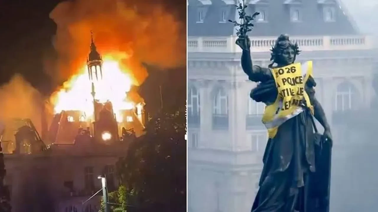 Fransa'da protestolar ülke markaları vurdu: Milyonlarca euroluk zarar