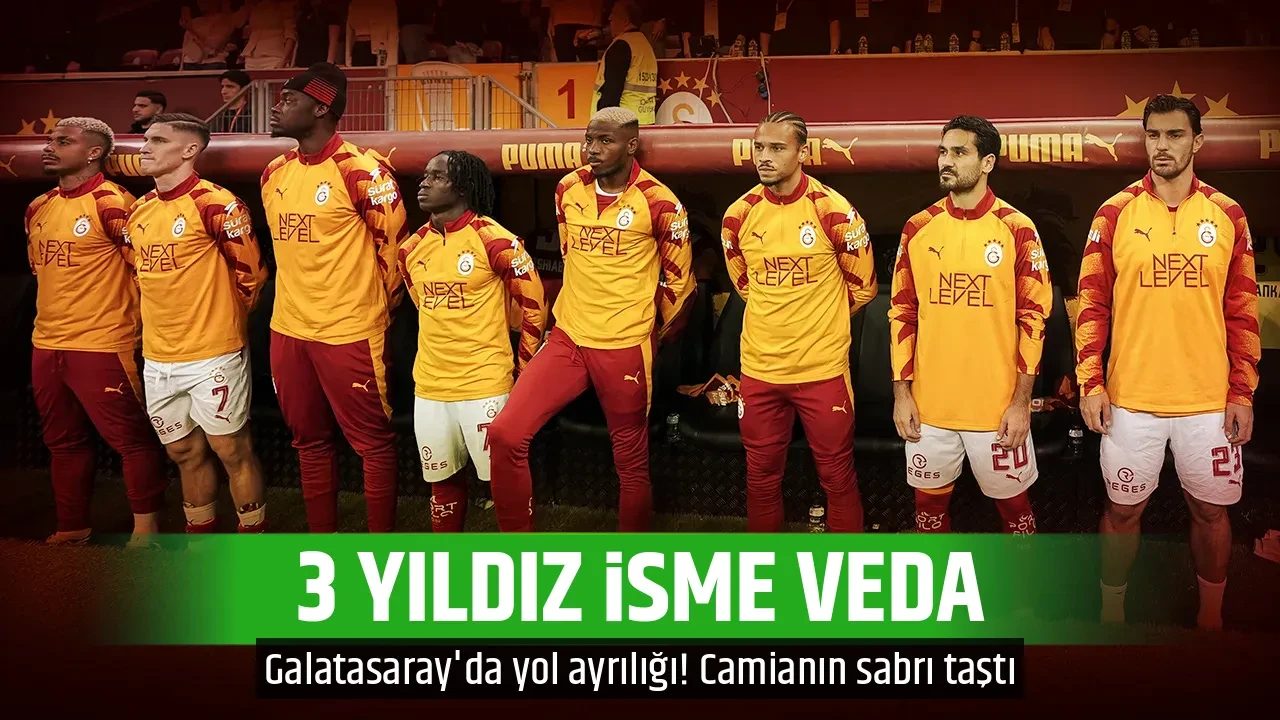 3 YILDIZ İSME VEDA