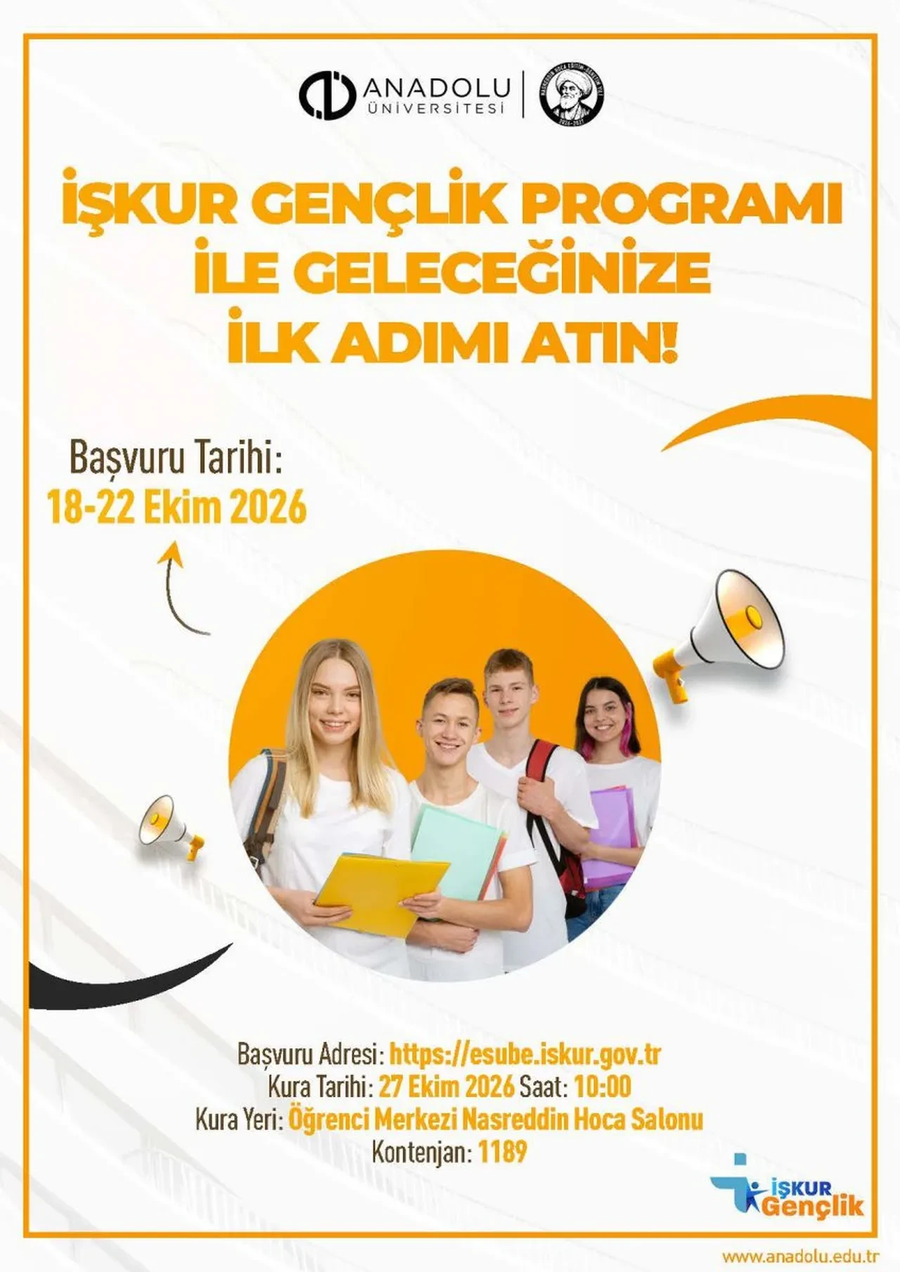 İŞKUR Gençlik Programı başvuru tarihleri belli olan üniversiteler 2026-2027! İŞKUR Gençlik Programı başvuru ekranı