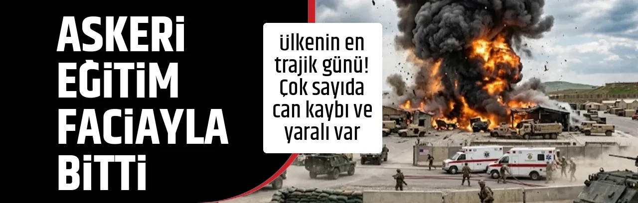 ASKERİ EĞİTİM FACİAYLA BİTTİ