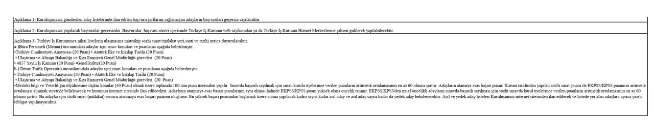 Kıyı Emniyeti Genel Müdürlüğü personel alımı! İŞKUR başvuru ekranı açıldı
