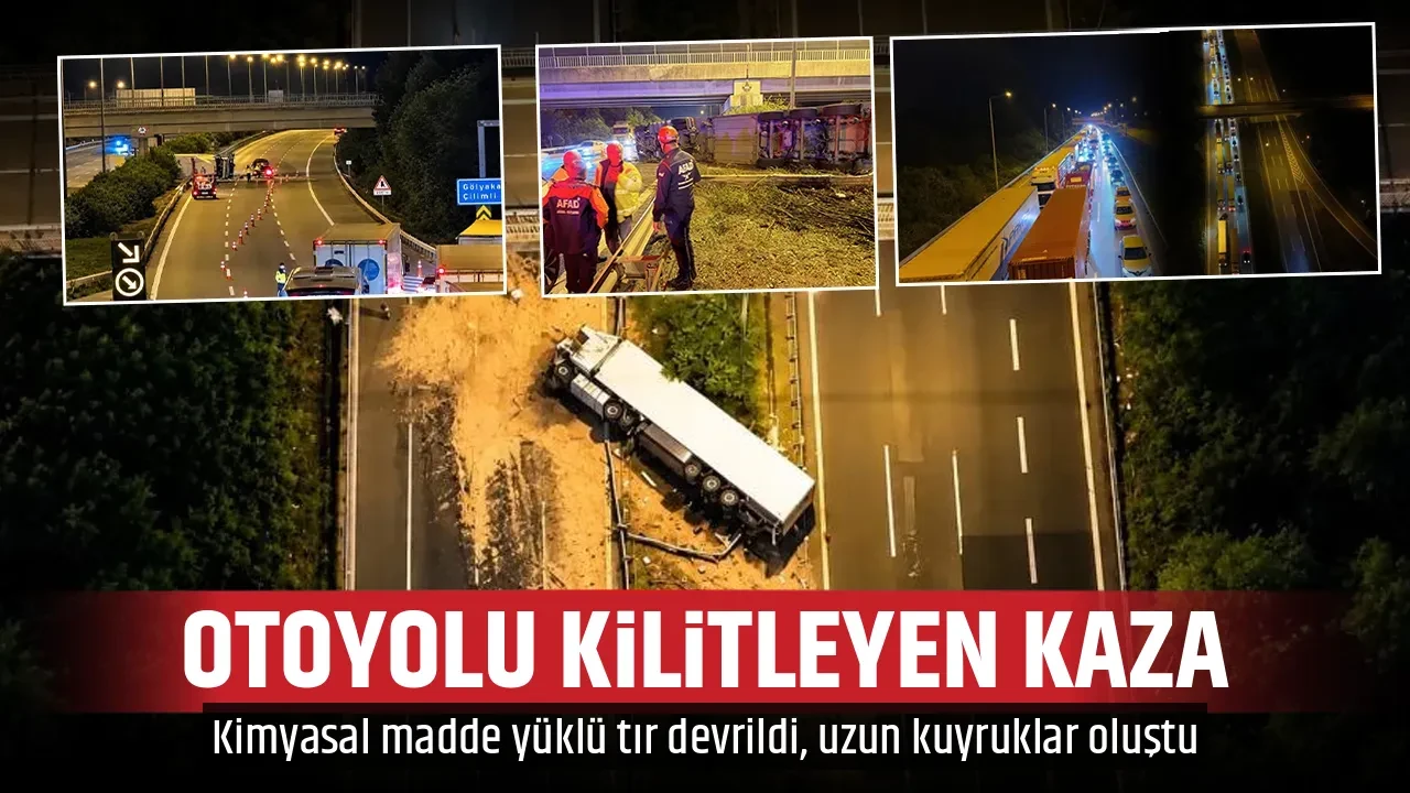 OTOYOLU KİLİTLEYEN KAZA