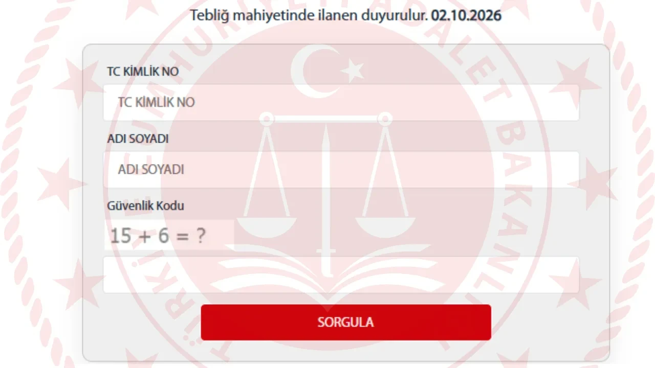Bilirkişilik başvuru sonuçları sorgulama ekranı 2026! Bilirkişilik listeleri sonuçları açıklandı mı, nereden sorgulanır? 