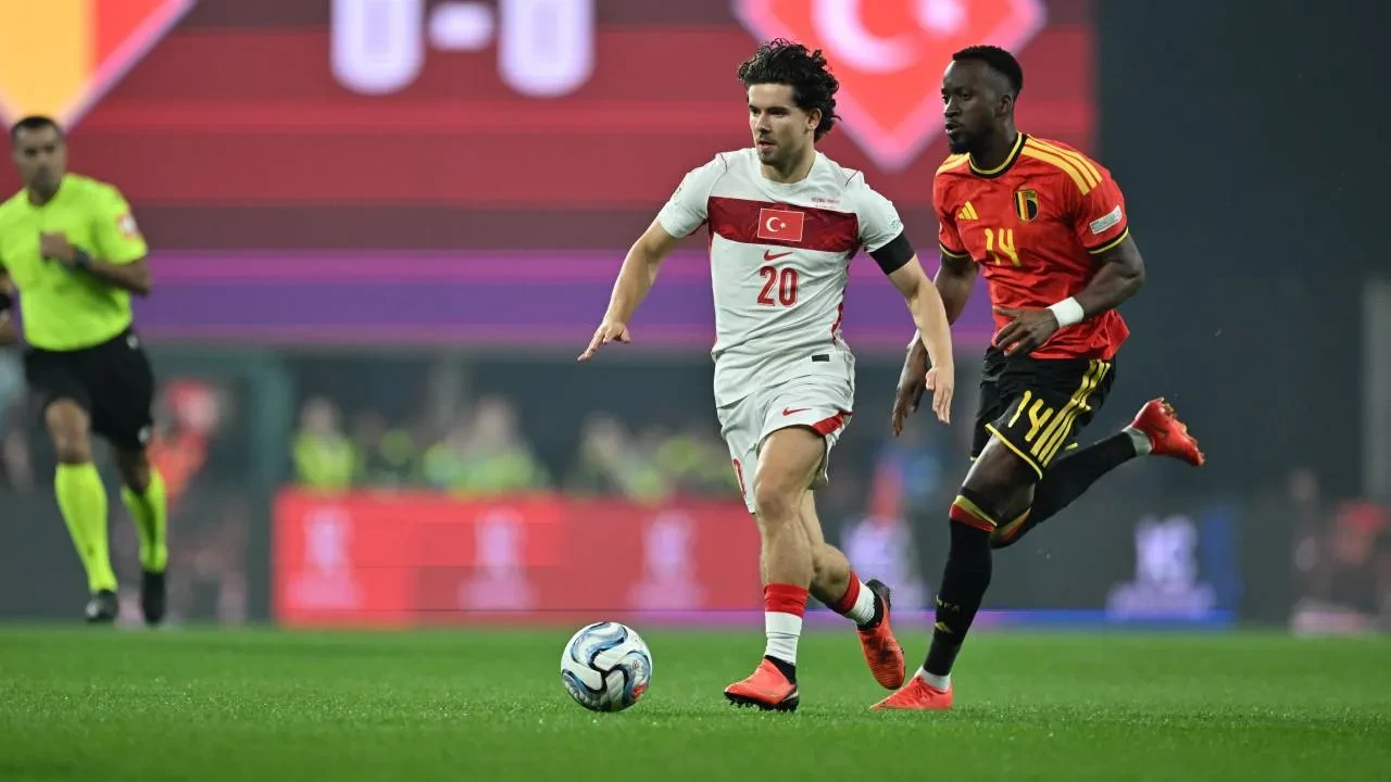 Türkiye deplasmanda Belçika'ya kaybetti! Ay-yıldızlılar, 3-0'lık skorla yenildi