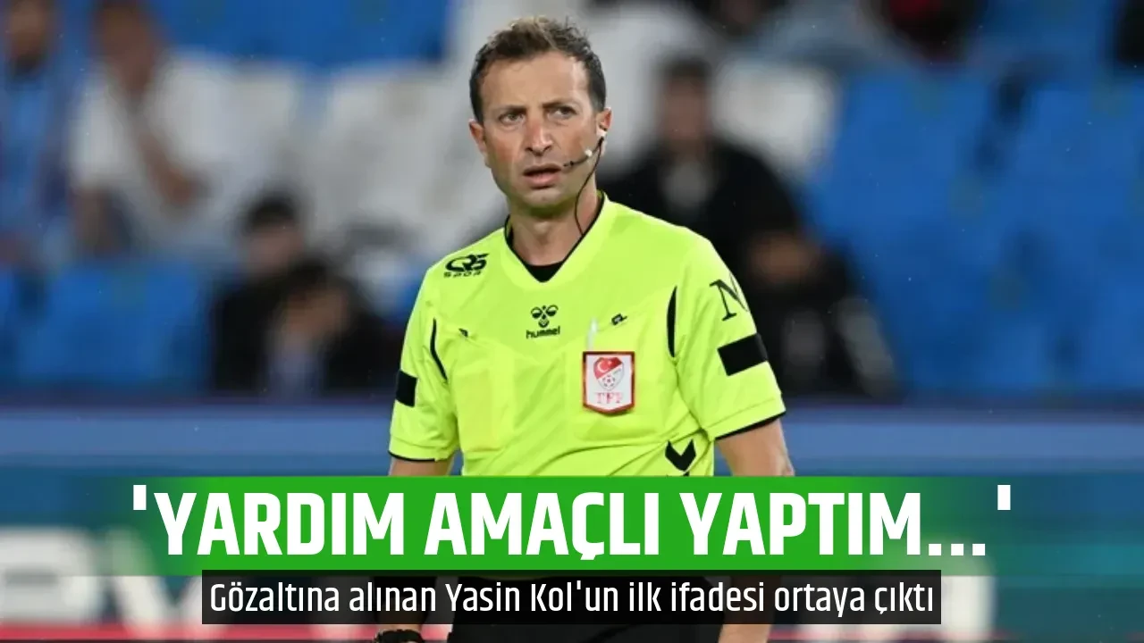 'YARDIM AMAÇLI YAPTIM...'