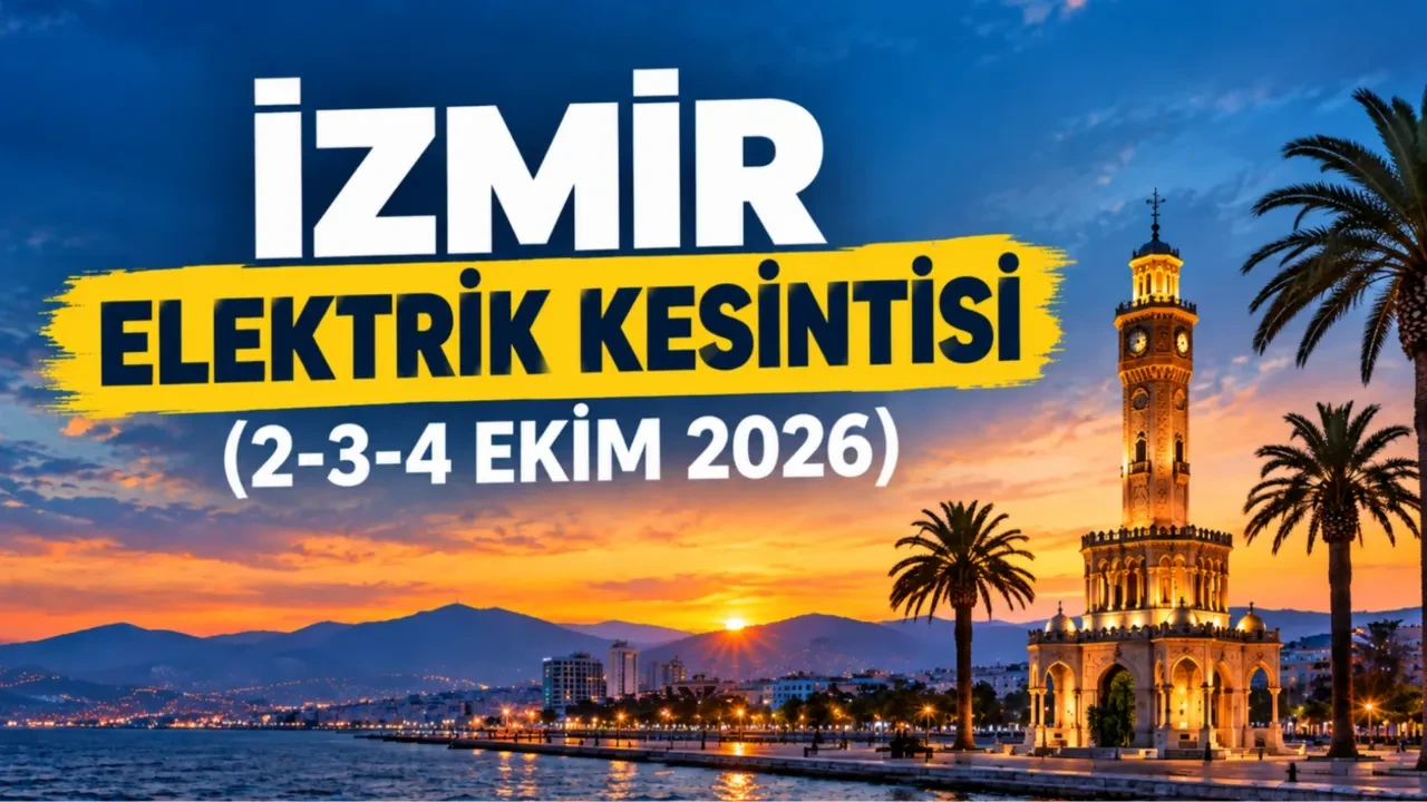 İzmir GEDİZ elektrik kesintisi! 3-4-5 Eylül İzmir’de elektrik kesintisi ne zaman bitecek?