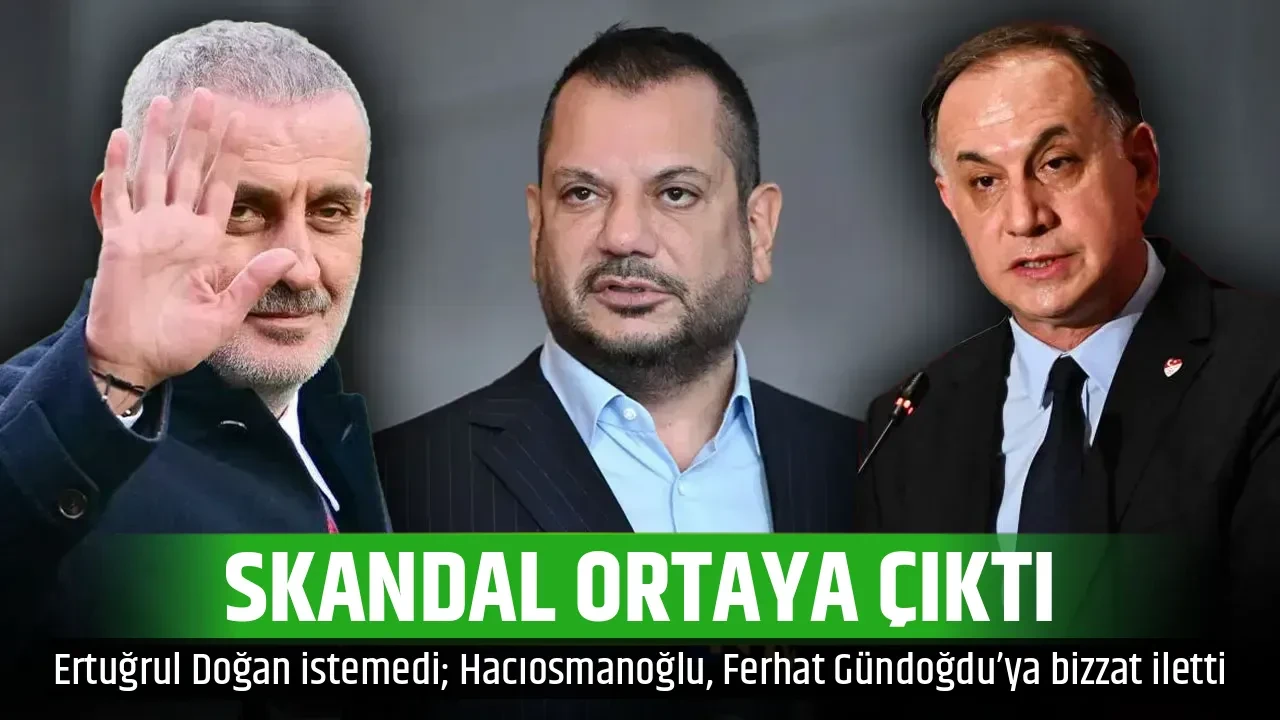 SKANDAL ORTAYA ÇIKTI