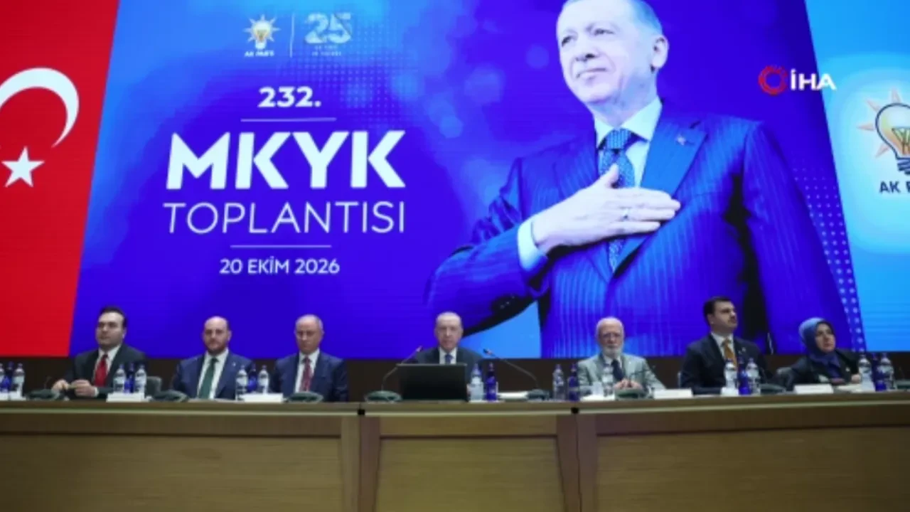 AK Parti MKYK, Cumhurbaşkanı Erdoğan başkanlığında toplandı