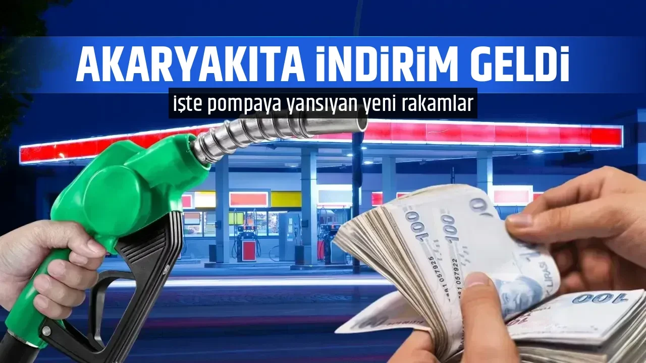 AKARYAKITA İNDİRİM GELDİ 
