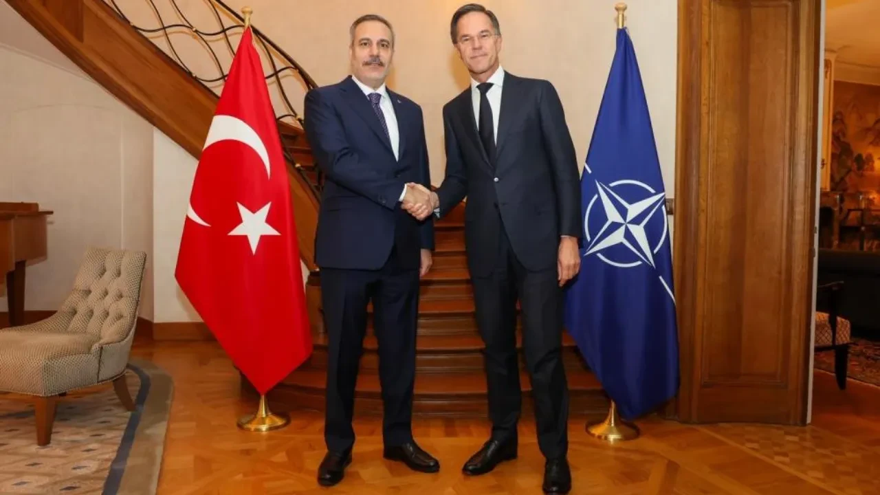 Dışişleri Bakanı Hakan Fidan, NATO Genel Sekreteri Rutte ile görüştü