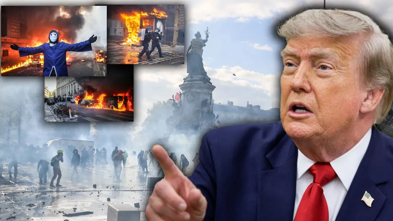 'Fransa işgal ediliyor' diyen Trump, ABD için büyük konuştu: Bizde bunlar yaşanmayacak!