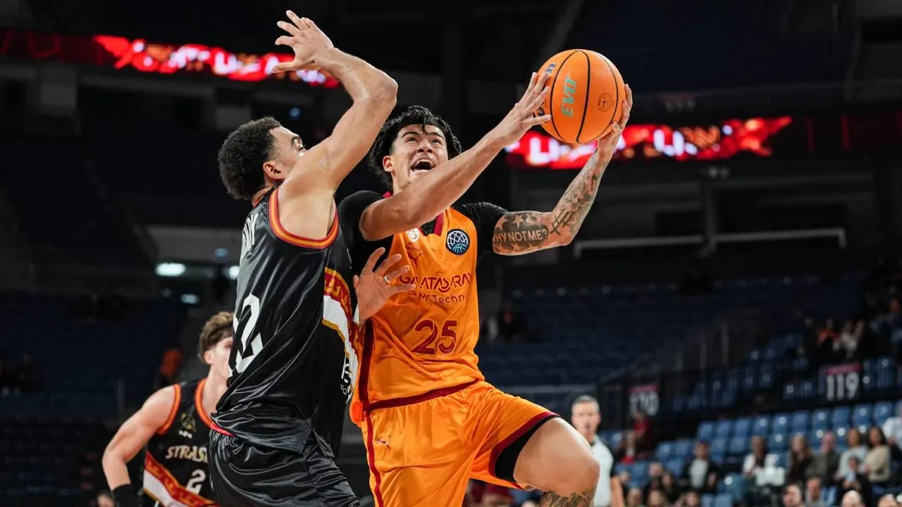 Galatasaray MCT Technic, Strasbourg'u devirdi! Sarı-kırmızılılardan 83-77'lik zafer