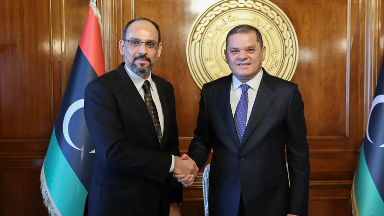 Libya Temsilciler Meclisi Türkiye anlaşmasını onayladı! MİT Başkanı Kalın Başbakan Dibeybe ile görüştü