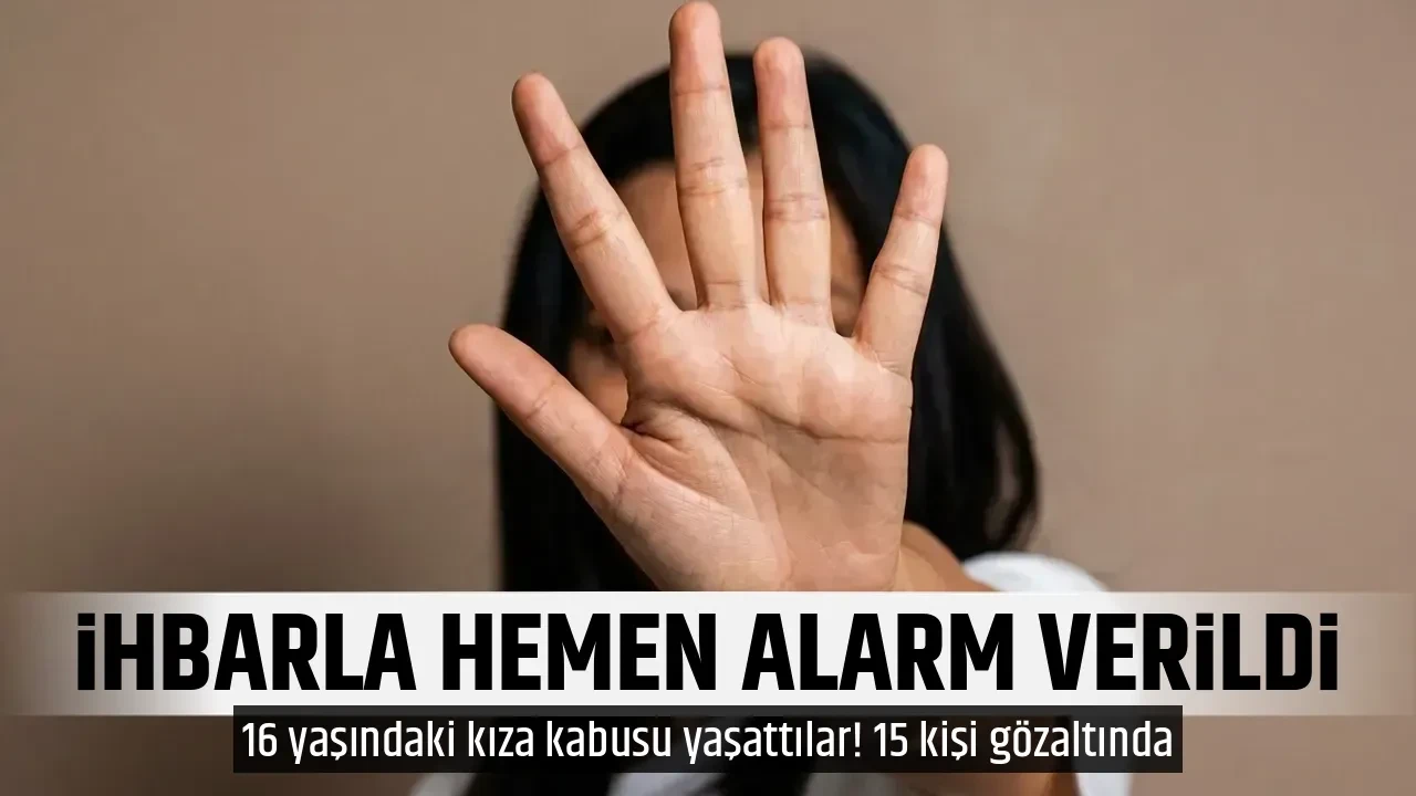 İHBARLA HEMEN ALARM VERİLDİ