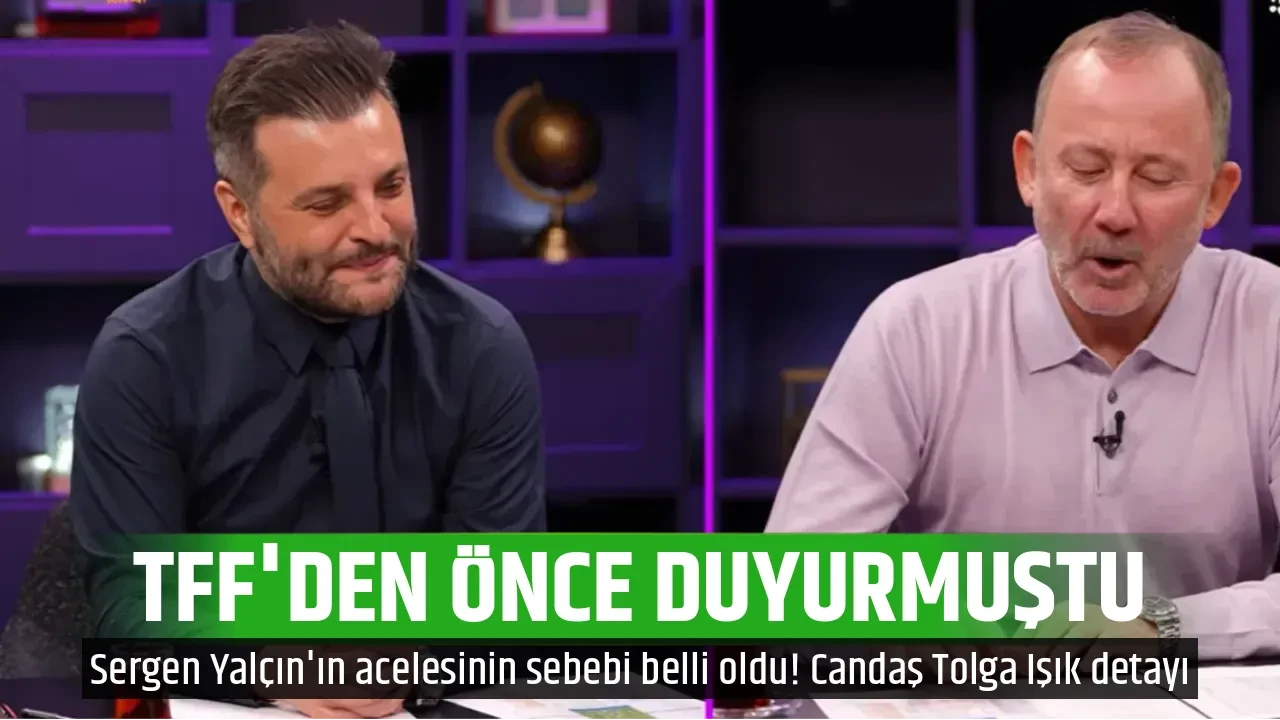 TFF'DEN ÖNCE DUYURMUŞTU 