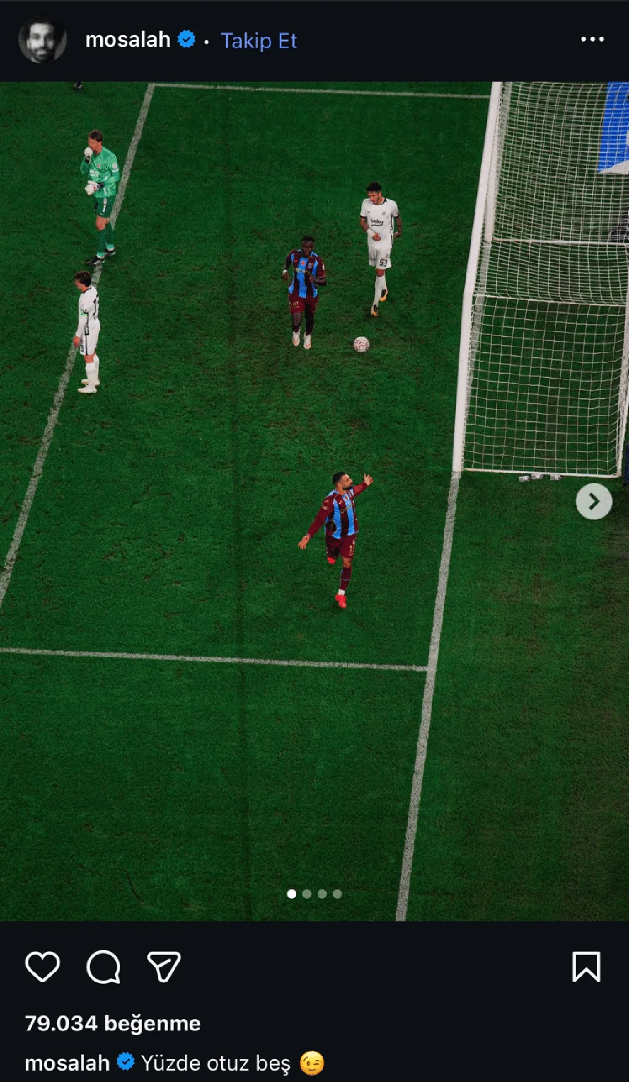 Trabzonspor-Beşiktaş maçı sonrası Mohamed Salah'tan olay paylaşım! Siyah-beyazlılara şok gönderme
